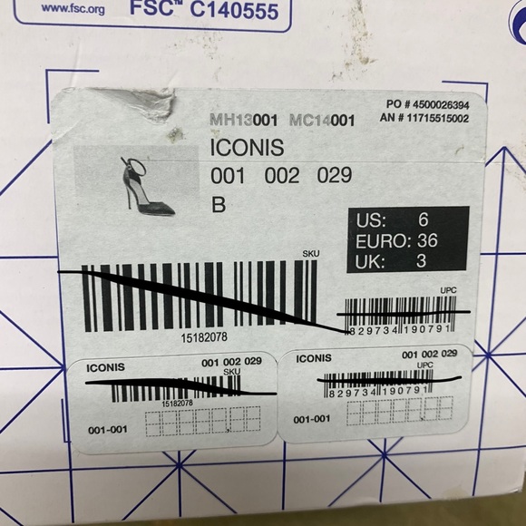 Call it spring strapped high heels: size 6 US - Picture 3 of 6